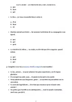 Aperçu - Feuilles d'exercices - Les pronoms relatifs simples et composés. Exercices - Page 3