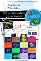 Vorschau - Mal- und Bastelvorlagen - Ein Gefühlsfisch zu "Heute bin ich...": Anleitung & Präsentation - Deckblatt