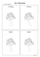 Vorschau - Arbeitsblätter - Monate und Jahreszeiten Grundschule – Jahreskreis, Legematerial & Arbeitsblätter (1–4) - Seite 3