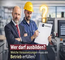 Vorschau - Stundenentwürfe - Wer darf eigentlich ausbilden – und welche Voraussetzungen müssen erfüllt sein? Lernmaterial Nr. 4 für Meisterkurs Teil 4 (AEVO). Mit Übungsaufgaben, Lösungen und Lehrerhinweisen! - Deckblatt
