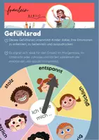 Vorschau - Mal- und Bastelvorlagen - Gefühle im Morgenkreis – Starterset - Seite 1
