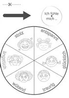 Vorschau - Mal- und Bastelvorlagen - Gefühle im Morgenkreis – Starterset - Seite 3