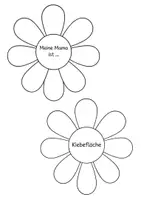 Vorschau - Arbeitsblätter - Muttertag: Faltbare Blume - Seite 3