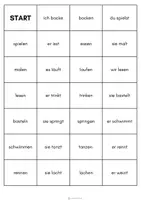 Vorschau - Spiele - einfache Verben - Domino Spiel - Seite 2