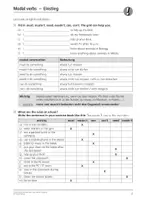 Vorschau - Stundenentwürfe - Last Minute: Modal verbs - Schnelle Unterrichtsvorbereitung - Seite 2