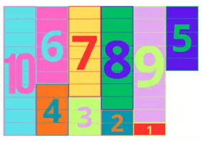 Aperçu - Jeux - Cartes des chiffres 1-15 avec quantité visible - Page 1