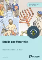 Vorschau - Stundenentwürfe - Urteile und Vorurteile - Stationenlernen Ethik - Deckblatt
