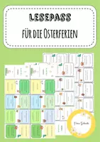 Vorschau - Arbeitsblätter - Lesepass für die Osterferien - Deckblatt