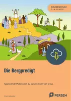 Vorschau - Stundenentwürfe - Die Bergpredigt - Materialien zu Geschichten von Jesus - Deckblatt
