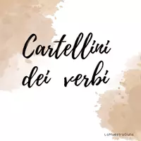 anteprima - Esercizi - Cartellini dei verbi_LaMaestraGiulia - Pagina di copertina