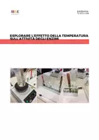 anteprima - Esperimenti - Effetto della temperatura sull'attività enzimatica - Pagina di copertina