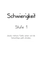 Vorschau - Arbeitsblätter - HERBST🍁 -Satzgrenzen erkennen und Punkte setzen 2 - zweifach differenziert - Seite 2
