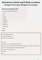 Vorschau - Stationenlernen - Briefe und E-Mails sicher verfassen Aufbau, Merkwissen & Strategien 8 Übungen und Lösungen Klasse 3 & Klasse 4 - Seite 3