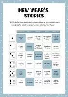 Vista previa - Juegos / Gamificación - 🎉 New Year Stories – English Resource - Portada