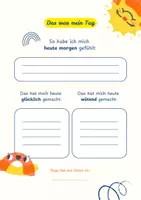 Vorschau - Anderer Materialtyp - Gefühle Tagebuch Grundschule – Mein Gefühle-Planer | Emotionen reflektieren | Sozialkompetenz - Seite 2