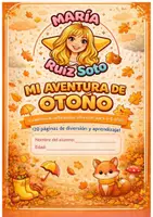 Vista previa - Hojas de trabajo - Cuadernillo de Otoño 20 Páginas - Portada