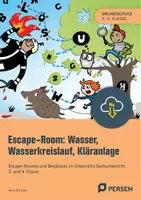 Vorschau - Arbeitsblätter - Escape-Room: Wasser, Wasserkreislauf, Kläranlage - Deckblatt