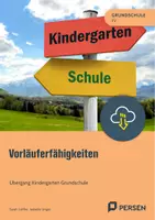 Vorschau - Arbeitsblätter - Vorläuferfähigkeiten - Übergang Kindergarten Grundschule - Deckblatt