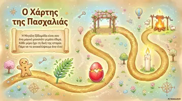 Προεπισκόπηση - Παρουσιάσεις - Το Χαρουμενο Ταξίδι του Πάσχα: Έθιμα για Μεγάλη Εβδομάδα - Σελίδα 1