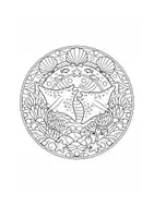 Vorschau - Mal- und Bastelvorlagen - 12 Unterwasser Mandalas – Ausmalbilder Grundschule (Klasse 1–4) | Kostenloses Set für Entspannung & Konzentration - Seite 2
