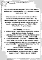 Vista previa - Hojas de trabajo - Cuaderno lectoescritura primer ciclo - página 1