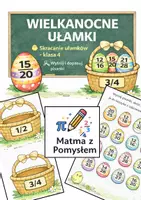 zapowiedź - Wielkanocne pisanki 🐣 – skracanie ułamków zwykłych - obwoluta