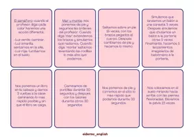 Vista previa - Tarjetas / Manipulativos - Tarjetas de Pausas Activas - página 3