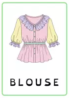 anteprima - Flashcard - Picture Cards VESTITI/CLOTHES - Pagina 1