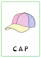 anteprima - Flashcard - Picture Cards VESTITI/CLOTHES - Pagina 3