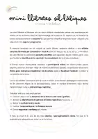 Vista previa - Refuerzo / NEE / Materiales de apoyo - MINI LLIBRETES SIL·LÀBIQUES - página 1