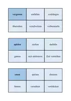 Vorschau - Aufgabenkarten - Materialpaket Zuordnungsaktivität & Übung: Synonyme (Wortfelder und Wortschatzarbeit) - Seite 3