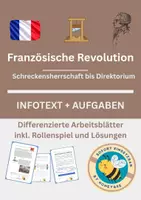 Vorschau - Arbeitsblätter - Die Schreckensherrschaft - Französische Revolution - Deckblatt