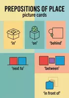 anteprima - Flashcard - Picture Cards PREPOSIZIONI DI LUOGO/PREPOSITIONS OF PLACE - Pagina di copertina