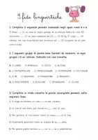 anteprima - Esercizi - SFIDE LINGUISTICHE💪 esercizi riflessione linguistica - Pagina di copertina