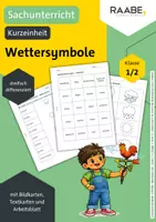 Vorschau - Arbeitsblätter - Kurzeinheit: Wettersymbole und Wetterbericht - Deckblatt