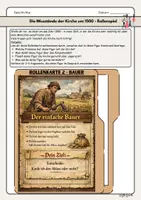 Vorschau - Arbeitsblätter - Rollenspiel Missstände der Kirche um 1500 (Reformation) - Seite 2