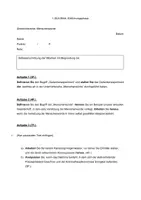 Vorschau - Test - Leistungsnachweis zum Themengebiet Menschenwürde - Seite 1