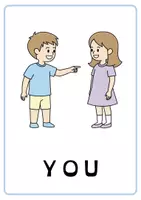 anteprima - Flashcard - Picture Cards PRONOMI PERSONALI/PERSONAL PRONOUNS - Pagina 2