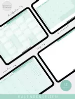 Vorschau - Anderer Materialtyp - Digitaler Lehreplaner / Kalender 2026/2027 - Fresh - Seite 1