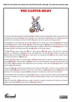 anteprima - Esercizi - THE EASTER BILBY – Open Cloze - Pagina 2
