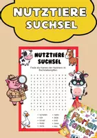 Vorschau - Arbeitsblätter - Wortsuchrätsel Nutztiere Bauernhof - Deckblatt