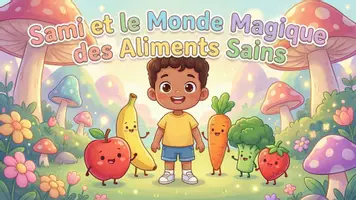 Aperçu - Fichier audio - sami et le monde magique des aliments sains - Page de couverture