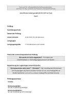 Vorschau - Stundenentwürfe - UPP - Sport - Ringen und Kämpfen - Deckblatt