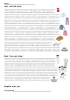 Попередній перегляд - Cambridge based Clothes worksheets_vocabulary - Обкладинка
