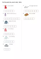 Попередній перегляд - Cambridge based Clothes worksheets_vocabulary - Сторінка 3