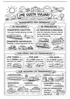 Vista previa - Unidades / Secuencias / Situaciones de Aprendizaje - ME GUSTA VIAJAR. LOS MEDIOS DE TRANSPORTE. - Portada