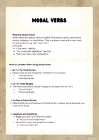 Vorschau - Arbeitsblätter - Modal verbs and substitutes (A2/B1) - Overview, Exercises, Answer Key - Deckblatt