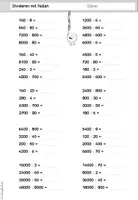 Vorschau - Arbeitsblätter - Schriftliche Division Arbeitsheft | Mathematik Klasse 4 | schriftlich rechnen Grundschule - Seite 2