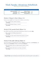 Vorschau - Mal- und Bastelvorlagen - XXL-BUNDLE: Real-Life-Mathe Grundschule (Kiosk, Zoo, Raumplanung, Backen) + Bonus Rechen-Pass - Seite 2