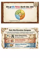Vorschau - Unterrichtsreihen - Deutsch Arbeitshefte Grundschule Paket – 20 Hefte: Lesen, Schreiben & Grammatik - Seite 1
